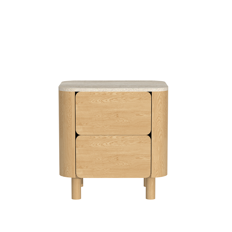 Curutimber 2-Drawer Cabinet